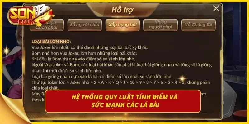 Nắm vững sức mạnh chi tiết của từng lá bài Tây
