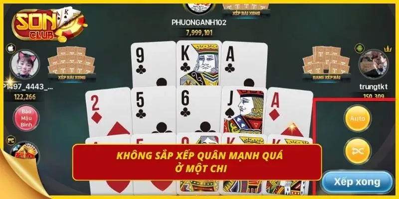 Kết quả chung cuộc cho người chơi xếp bài thông minh