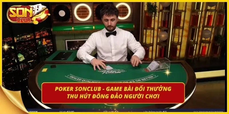 Màn hình giao diện sảnh game bài poker