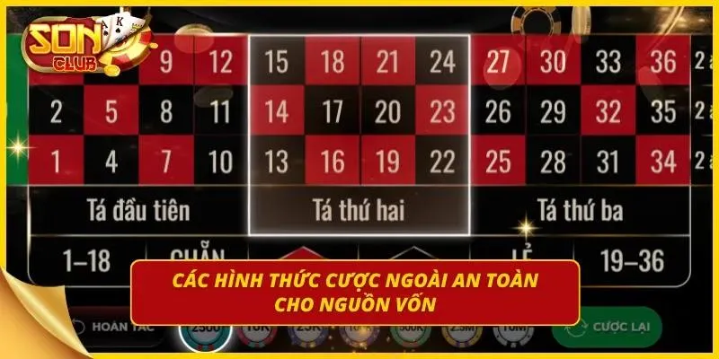 Khu vực đặt chip vào cửa thuộc nhóm Chẵn Lẻ.